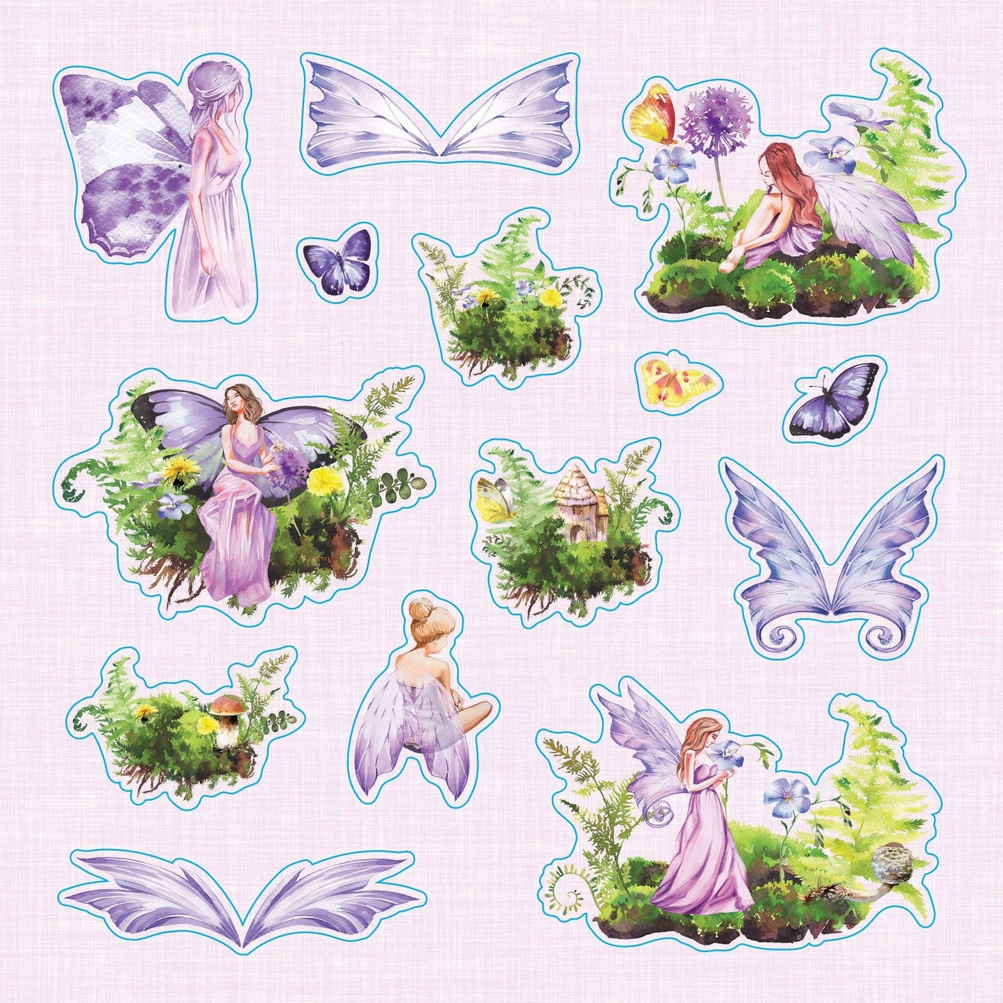 Peter Pauper Press - Faerie Kingdom Sticker Book