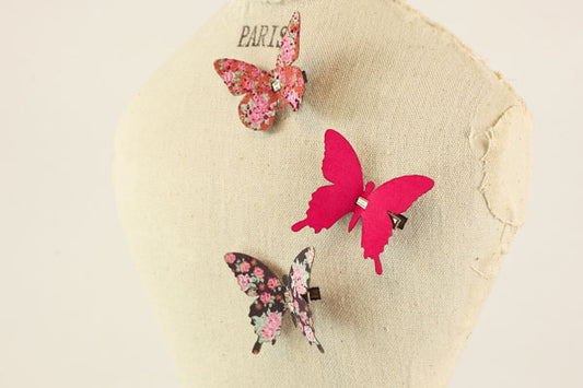 Prima Butterflies Pink 3 pc