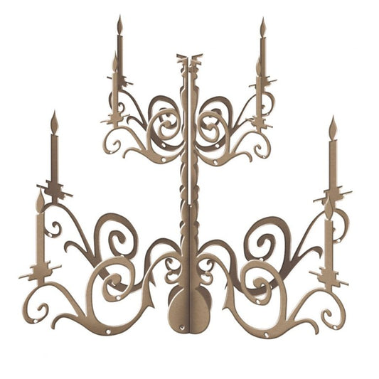 Prima DIY Wooden Chandelier - Bohemian