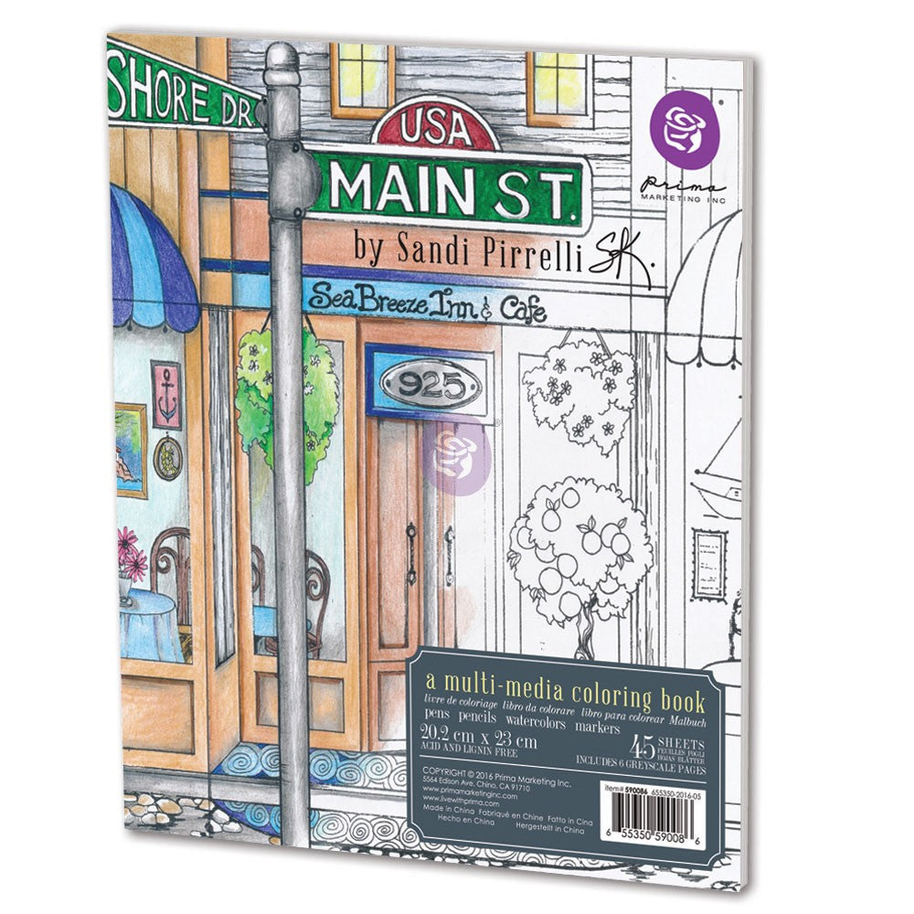 Prima ~ SP Colouring Book - Main Street