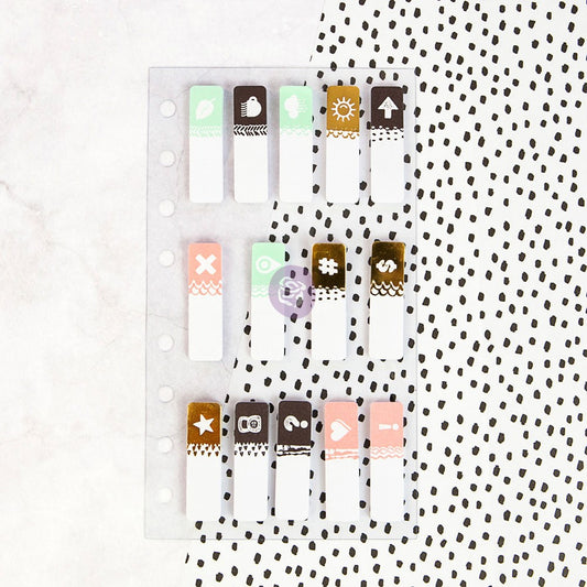 Prima - My Prima Planner Embellishments - Clear Tabs