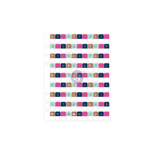 Prima - My Prima Planner Embellishments - Alpha Tabs 2