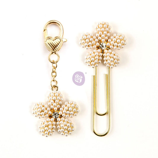 Prima - Prima Travel Journal - Charms - Flowers