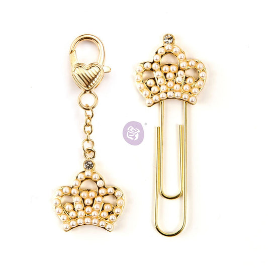 Prima - Prima Travel Journal - Charms - Crowns