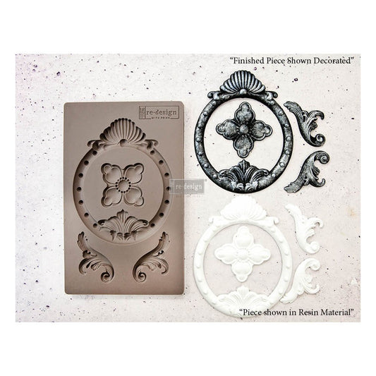 Re-Design With Prima® Decor Moulds - Warrington Framework - 5"x8"