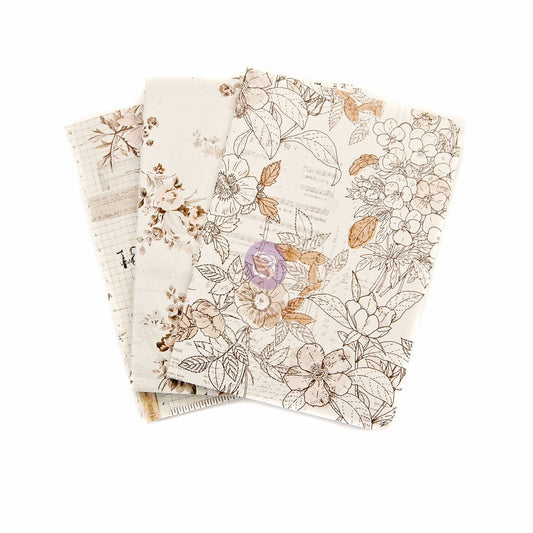 Prima Traveler's Journal Notebook Set, Pretty Pale 3 Piece