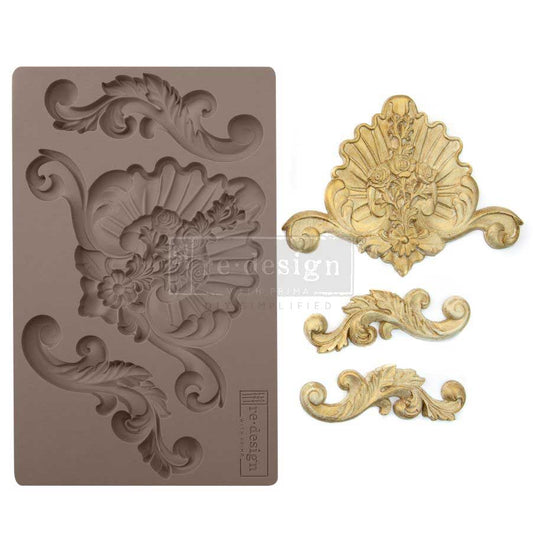 Re-Design With Prima® Decor Mould English Garden 5"x 8"