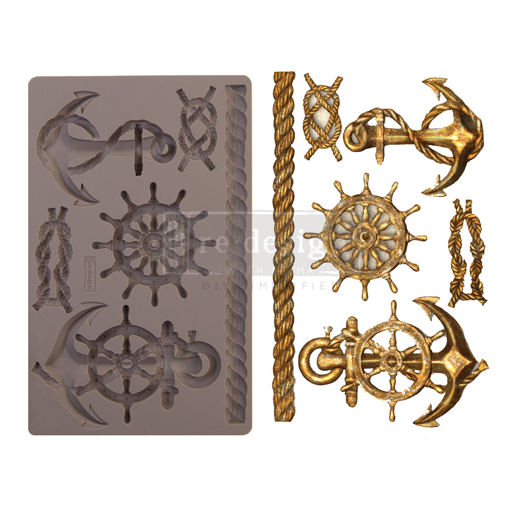 Re-Design With Prima® Decor Mould - Mariner's Voyage 5x8"