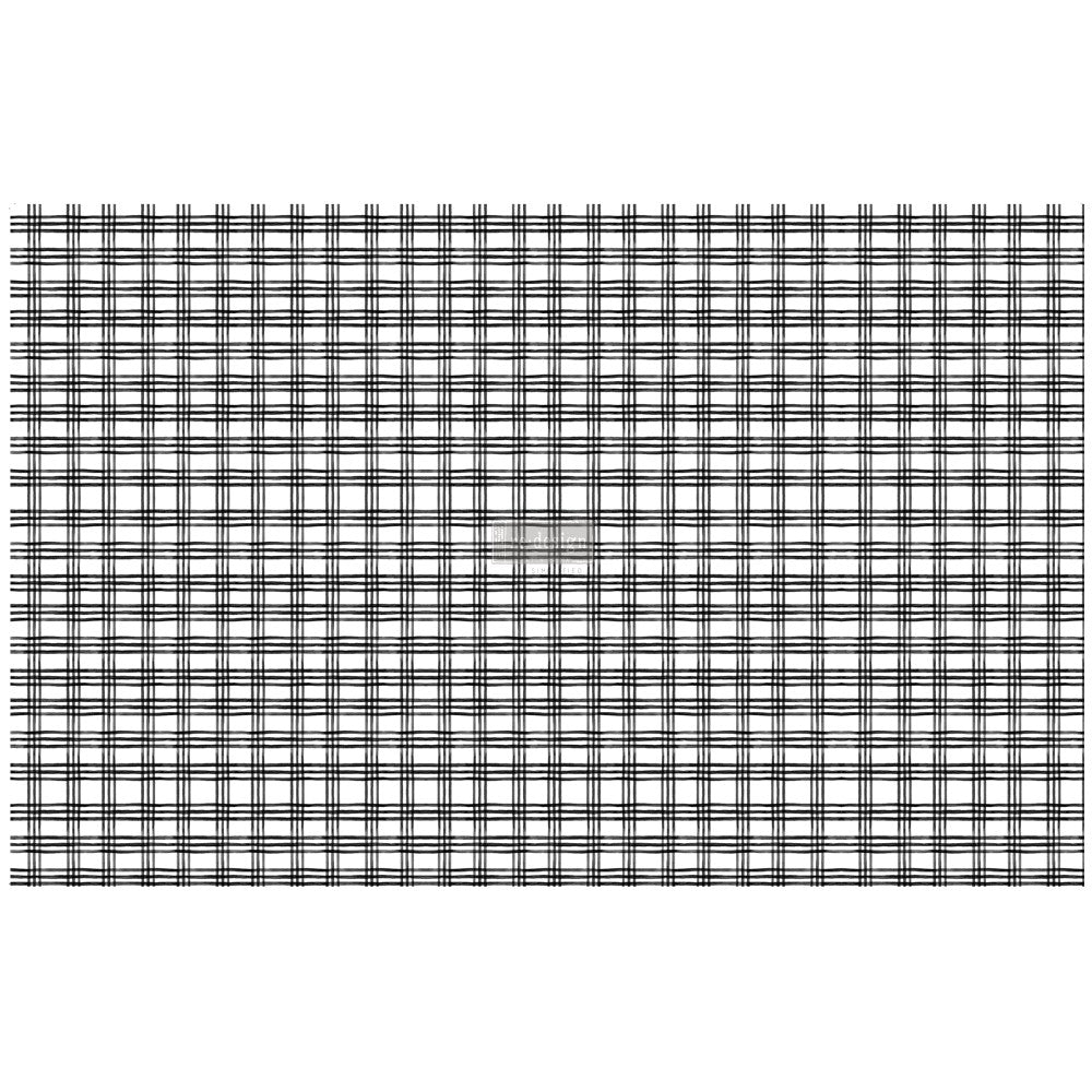 Redesign Decoupage Decor Tissue Paper Grid