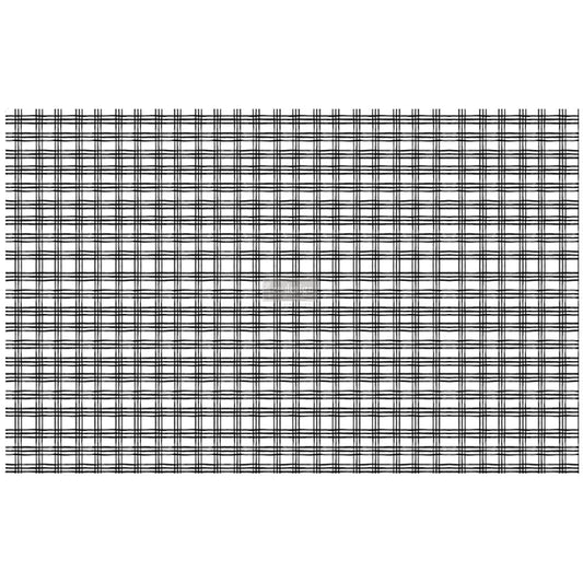 Redesign Decoupage Decor Tissue Paper Grid