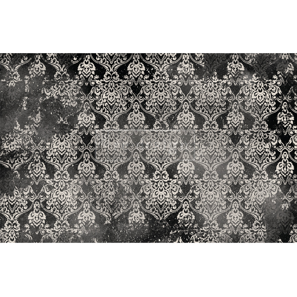 Re-Design With Prima®  Decoupage Decor Tissue Paper - Dark Damask - 19.5x30"