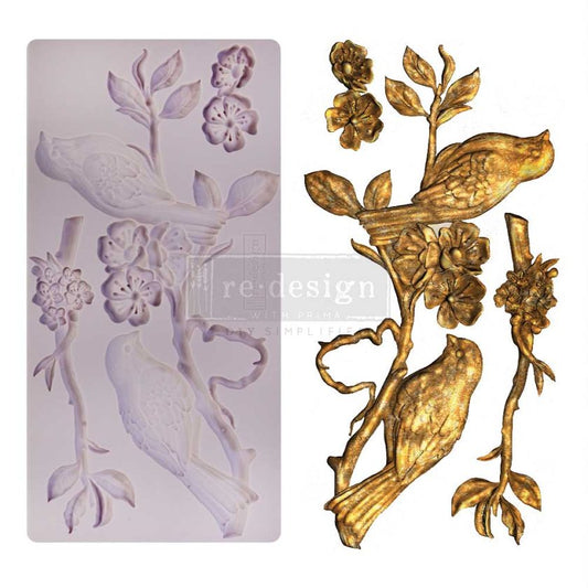 Re-Design With Prima® Decor Moulds - Blossoming Spring - 5"x10", 8mm