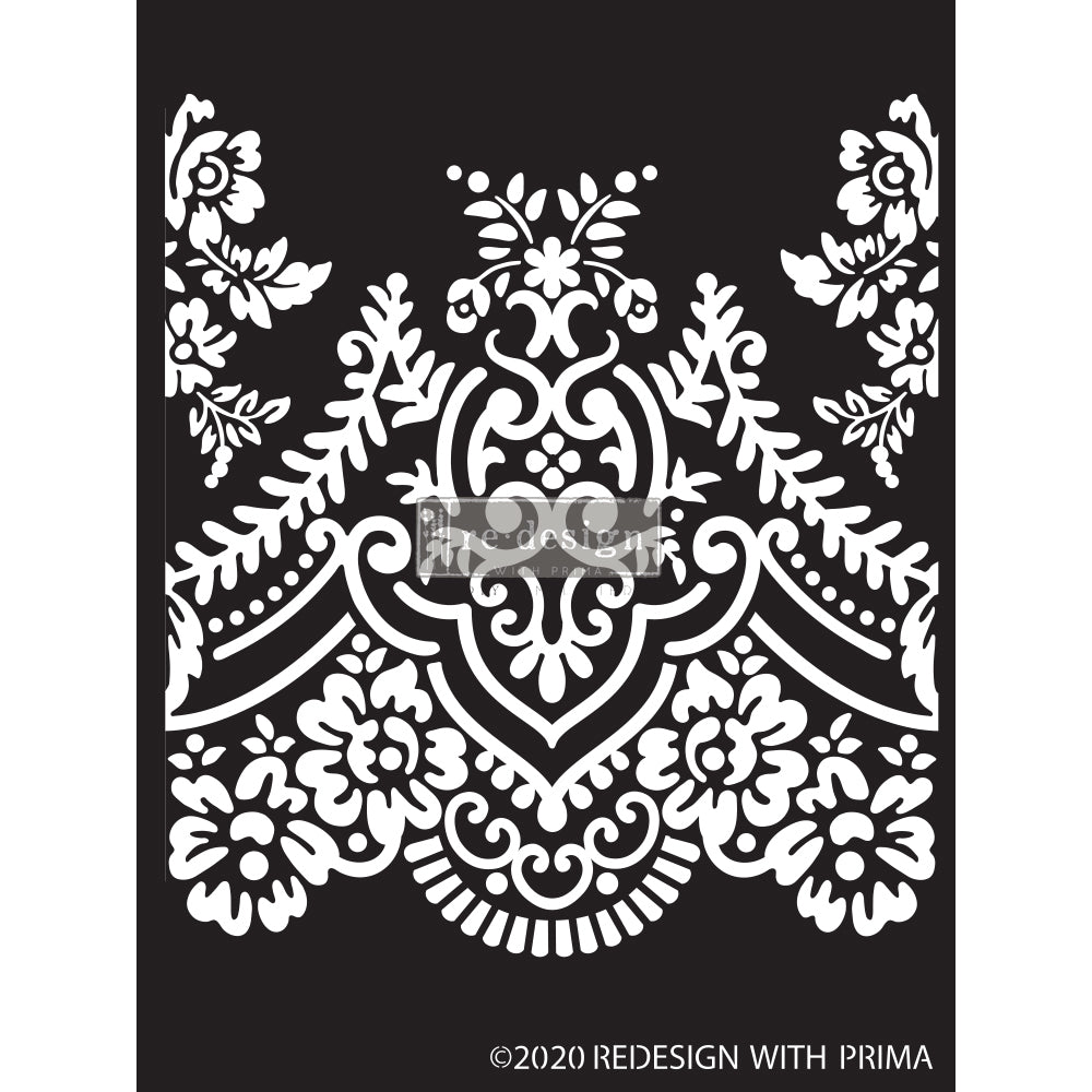 Finnabair Stencil - Elegant Lace - 6x13.5" 1 piece