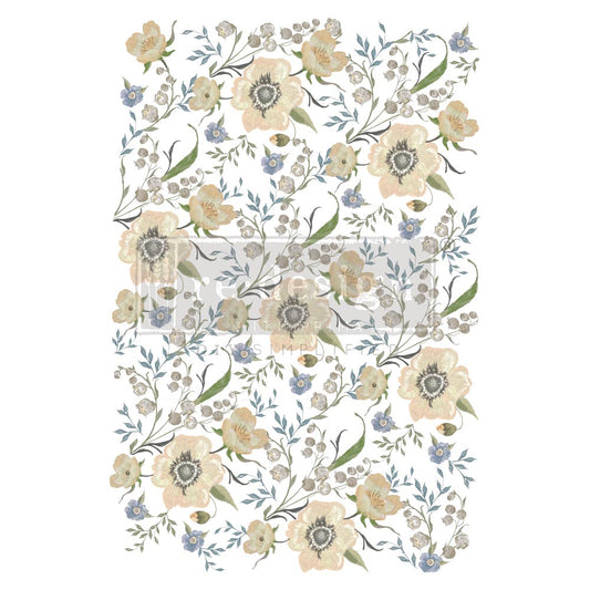 Re-Design With Prima® Decor Transfers - Goldenrod Florals 24x35"