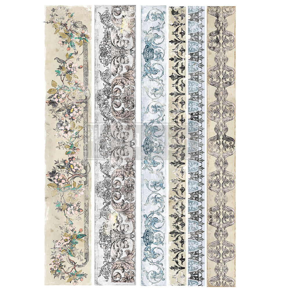 Re-Design With Prima® Decor Transfers - Distressed Borders - 24x35