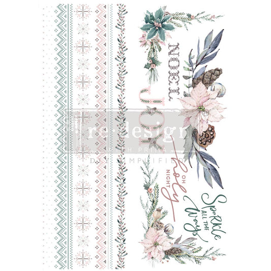 Re-Design With Prima® Decor Transfers - Sparkle & Joy - 24x35"