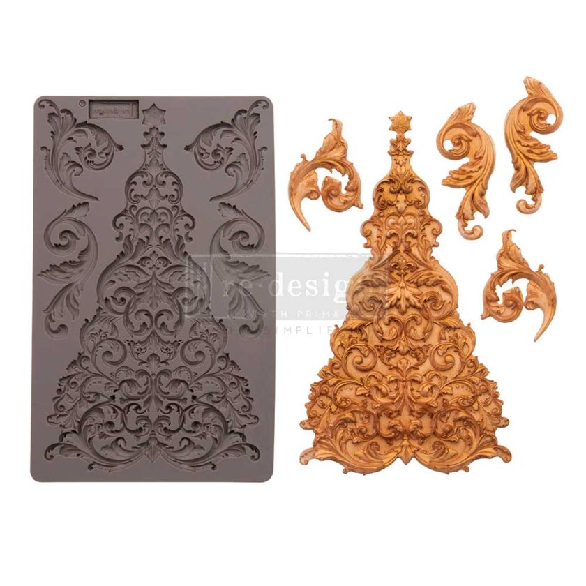 Re-Design With Prima® Decor Moulds - Glorious Tree -5"x8", 8mm