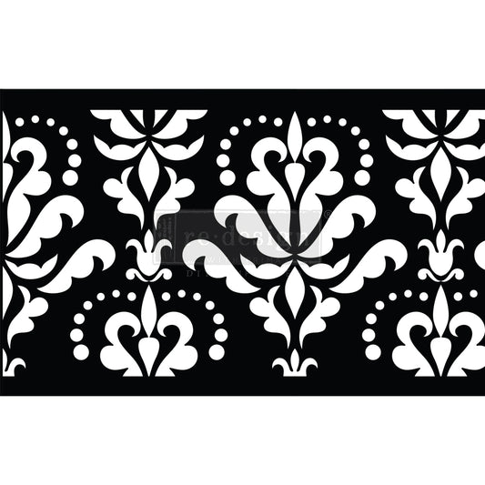 Re-Design With Prima® Stick & Style Stencil Roll - Damask Flourish 3 yards
