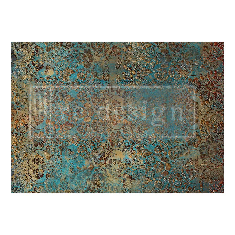 Re-Design With Prima® 1A Decoupage Rice Paper - Aged Patina - 23.4 x 33.1"