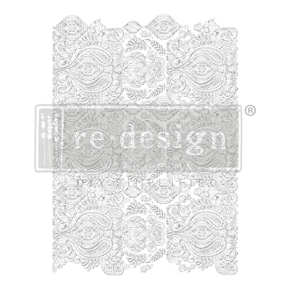 Re-Design With Prima® Decor Transfers - White Engraving - 24x35"