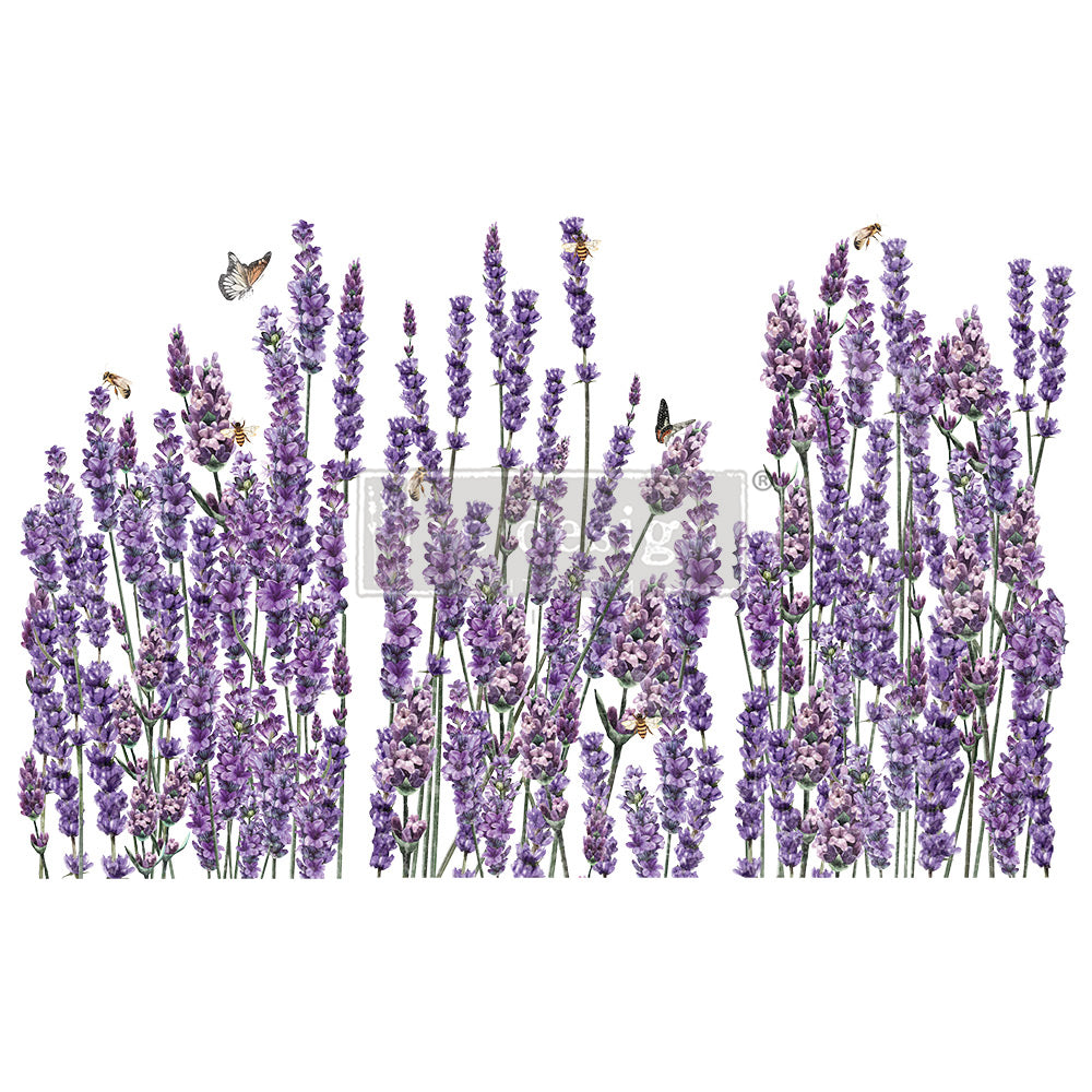 Re-Design With Prima® Decor Transfers - Champs De Lavende - 24x35"