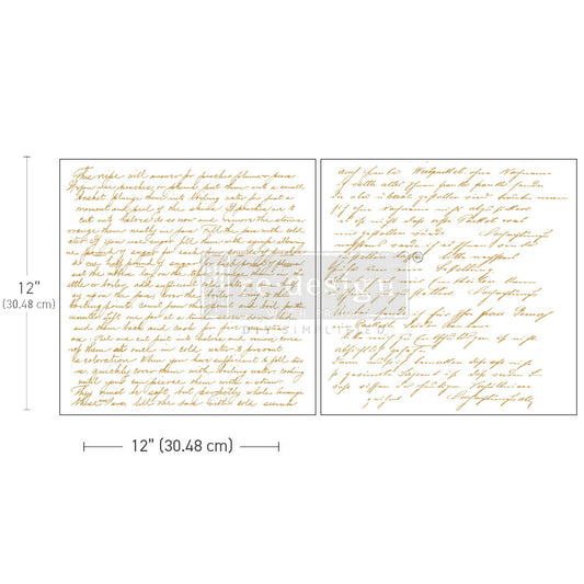 Re-Design With Prima® Maxi Transfers - Sweet Notes - 12x12"