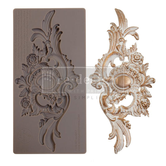 Re-Design With Prima® Decor Moulds  – Annette  – 4”X8″X8mm