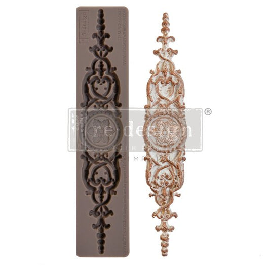 Re-Design With Prima® Decor Moulds - Brigette - 1.5"x7", 8mm