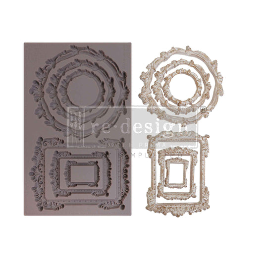 Re-Design With Prima® Decor Moulds - Astrid - 5"x8", 8mm