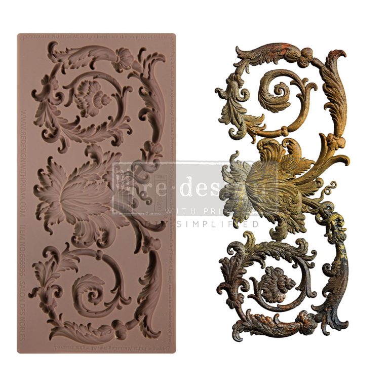 Re-Design With Prima® Decor Moulds : Salon De Nobles 4x8"