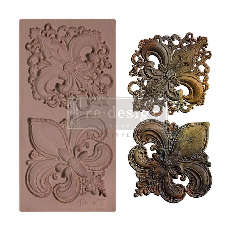 Re-Design With Prima® Decor Moulds : Salon De La 5x10"