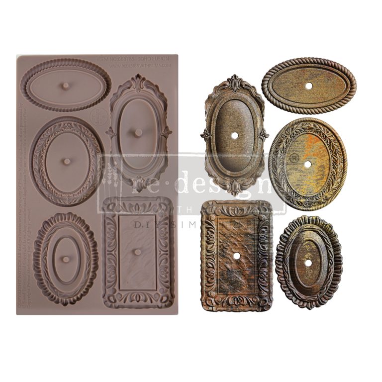 Re-Design With Prima® Decor Moulds  – Soho Fusion 5x8"