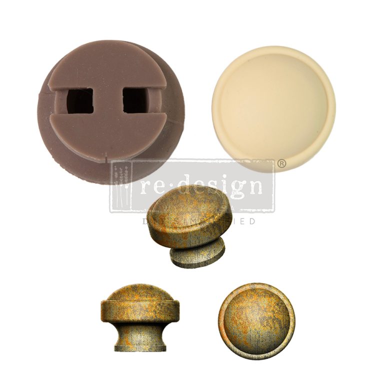 Re-Design With Prima® : 3D Knob Moulds ~ 4 Different Styles