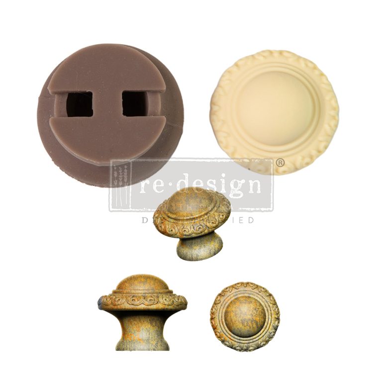 Re-Design With Prima® : 3D Knob Moulds ~ 4 Different Styles