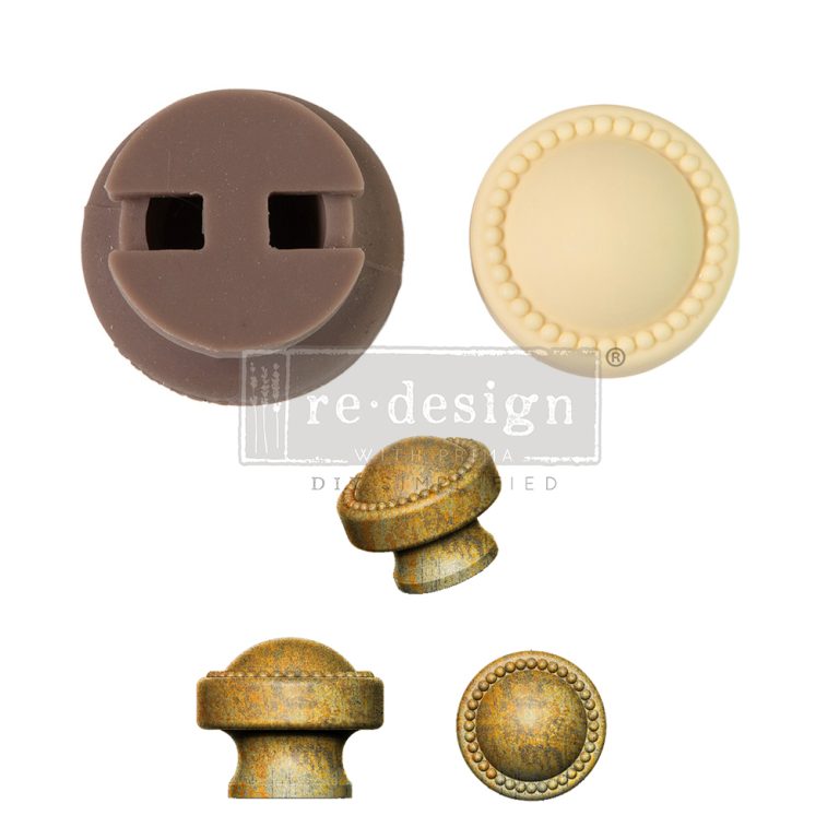 Re-Design With Prima® : 3D Knob Moulds ~ 4 Different Styles