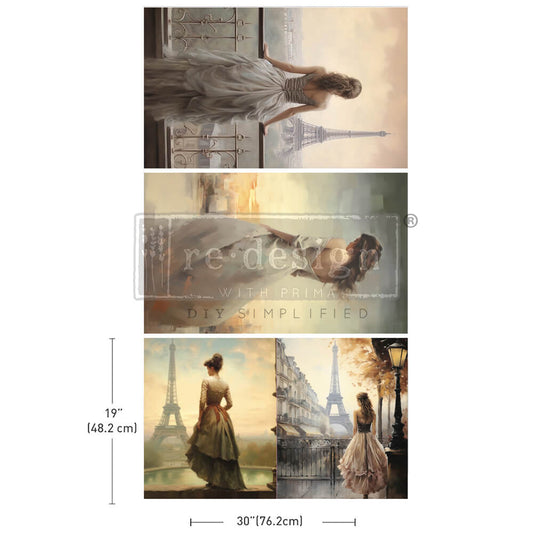 Redesign Decoupage Decor Bridal Bliss Tissue Paper Pack