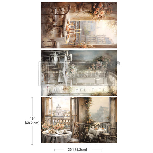 Redesign Decoupage Decor What a View Tissue Paper