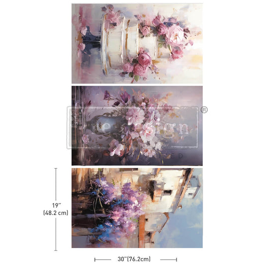 Redesign Decoupage Decor Tissue Paper Pack Lilac Lush Celebr