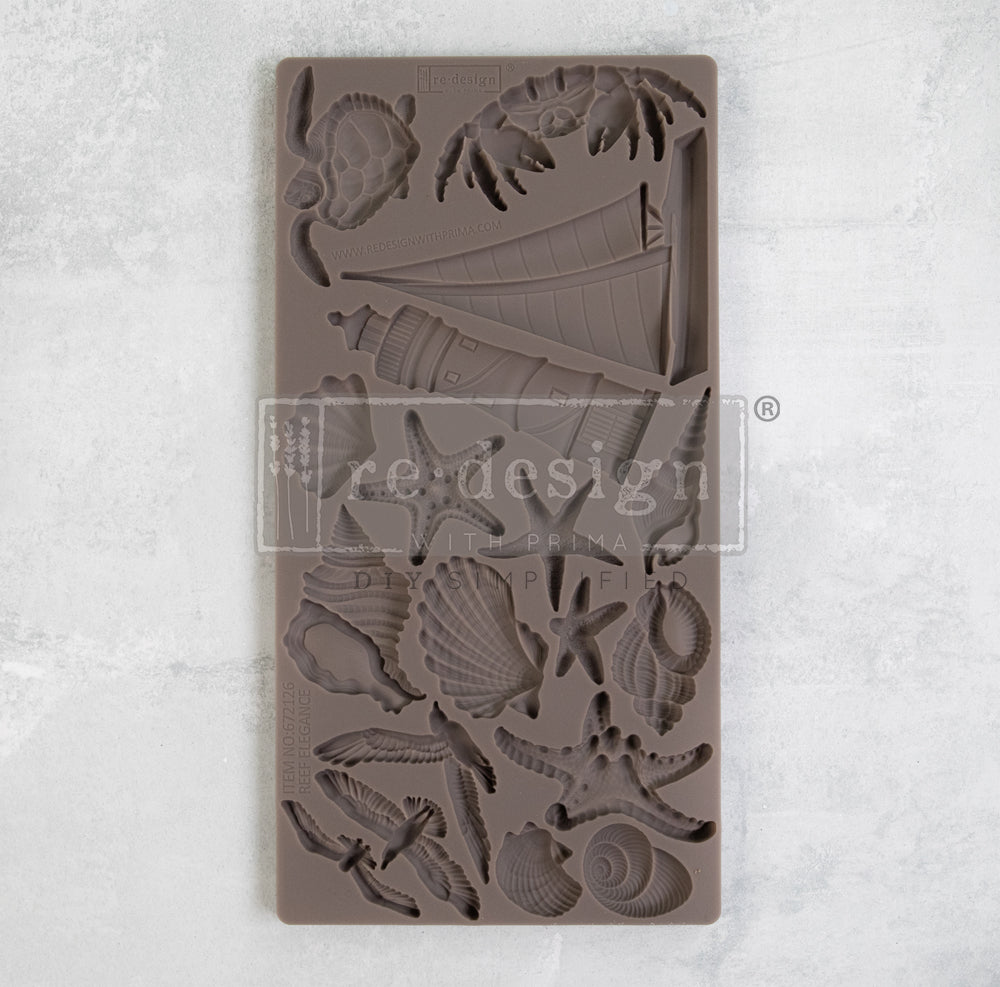 Re-Design With Prima® Decor Moulds  –  Reef Elegance 5x10"