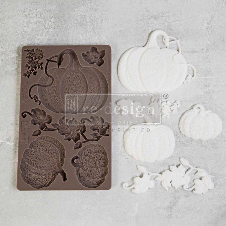 Re-Design With Prima® Decor Moulds  – Falling For Fall 5x8"