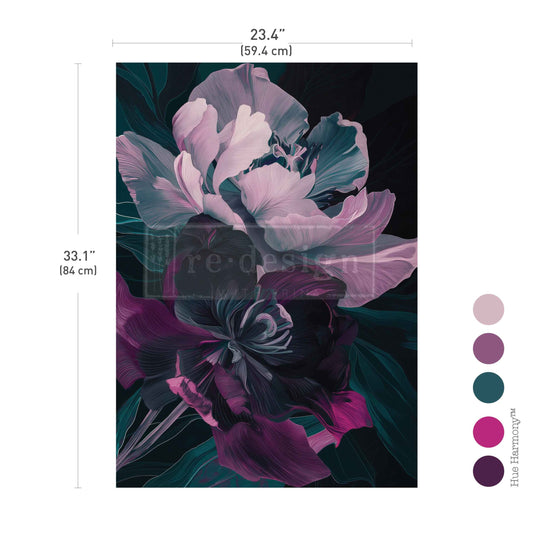 Re-Design With Prima® Decoupage Fiber A1 - Lavish Bloom