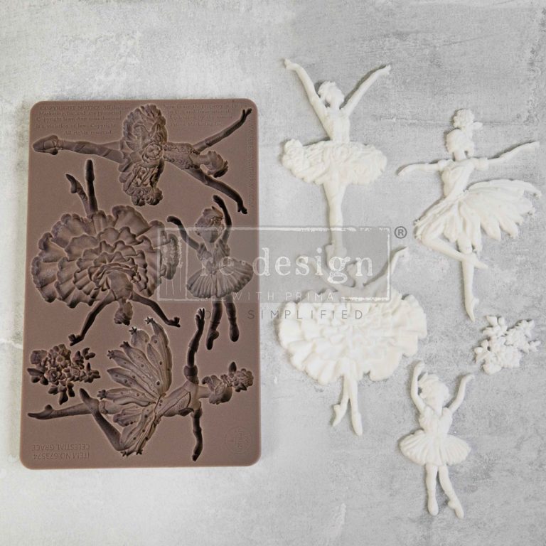 Re-Design With Prima® Decor Moulds  – Celestial Grace 5x8"