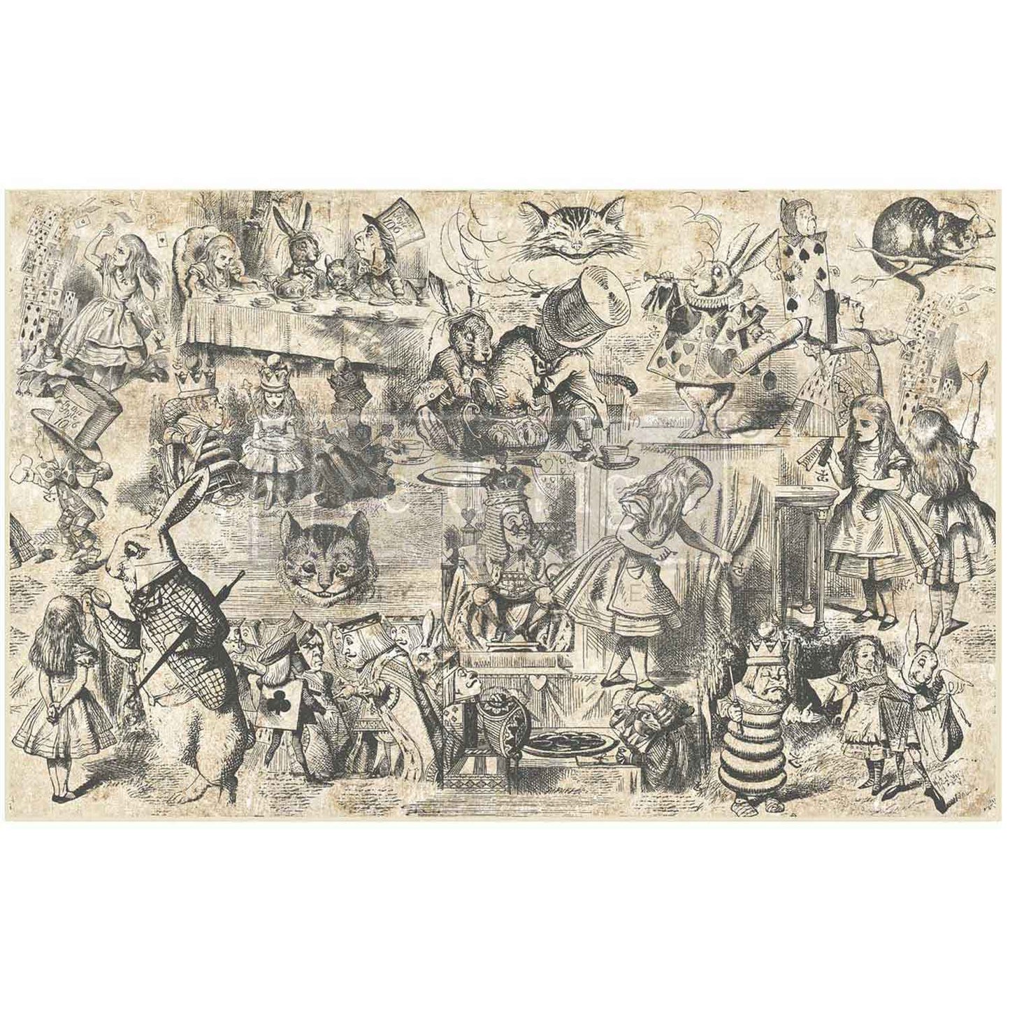 PRE-ORDER Re-Design With Prima®  Decoupage Decor Tissue Paper - Dreaming In Wonderland19.5x30"