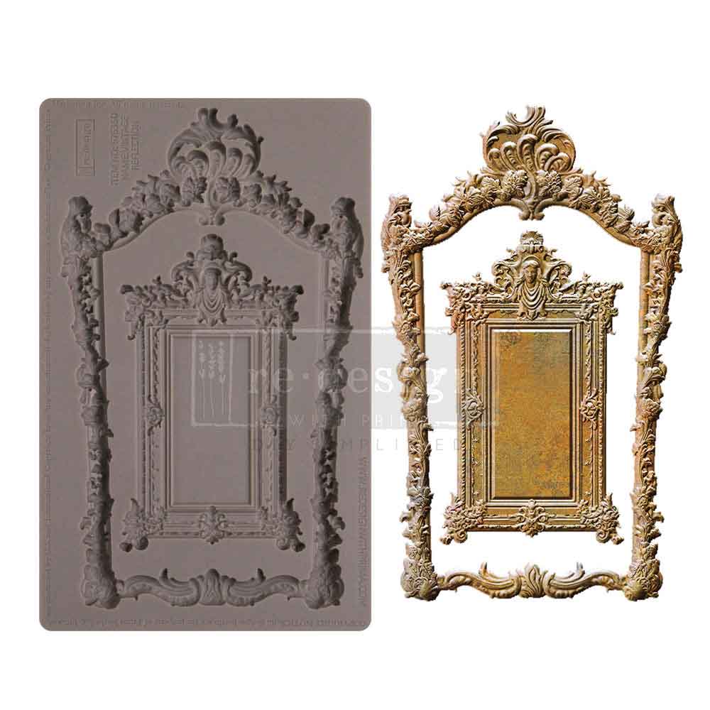 Re-Design With Prima® Decor Moulds  –  Vintage Reflection 5x8"