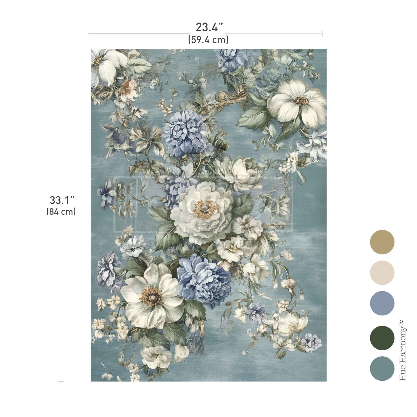 Re-Design With Prima® Decoupage Fiber A1 - Tender Tones