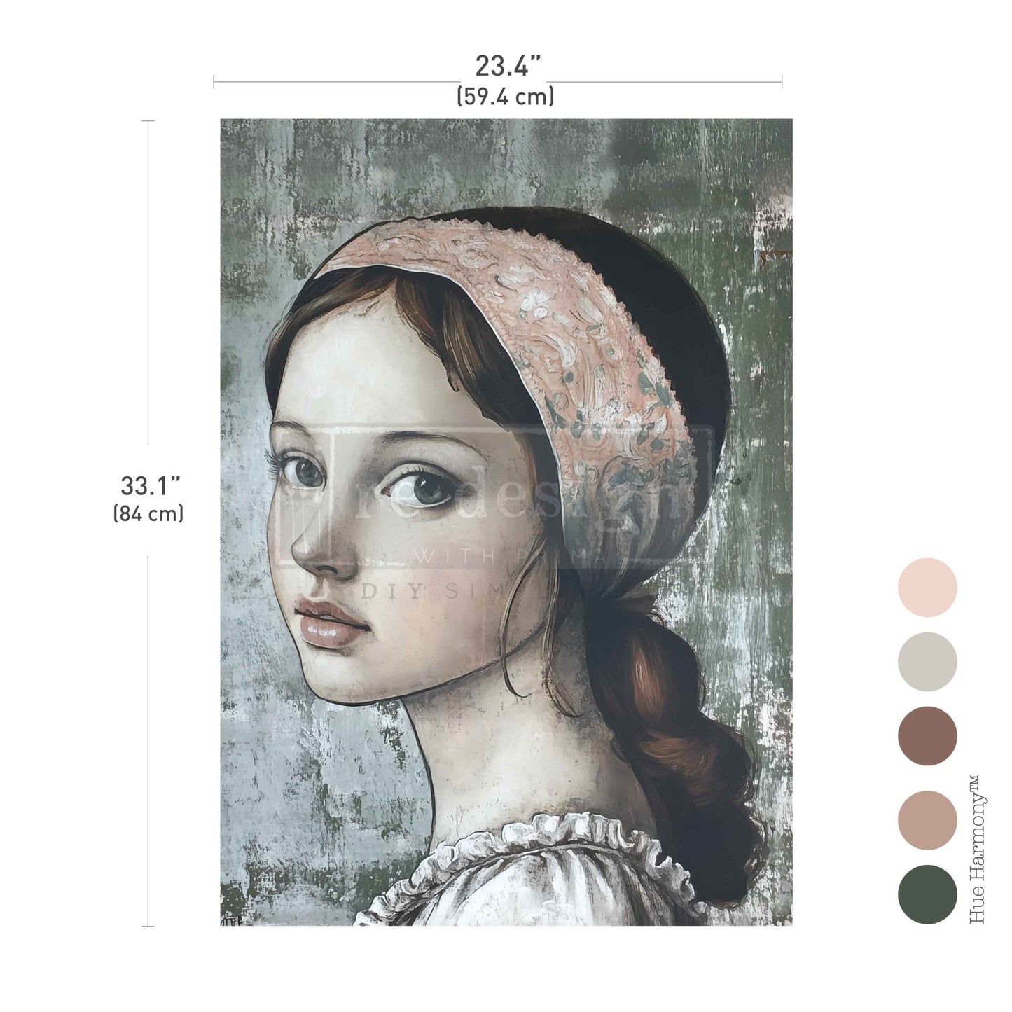 Re-Design With Prima® Decoupage Fiber A1 - Beauty And Grace