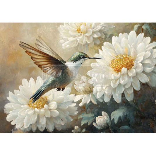 Re-Design With Prima® A3 Decoupage Fiber - Whispers Of The Garden 11.7x16.5"