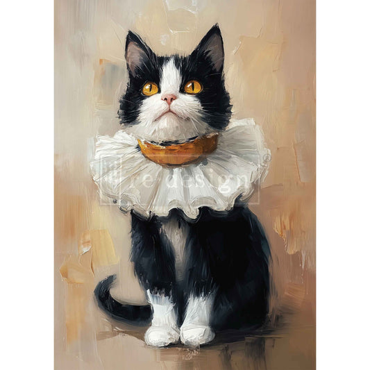 Re-Design With Prima® A3 Decoupage Fiber - Whiskers in Oil