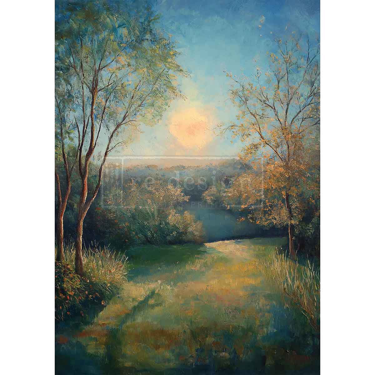 Re-Design With Prima® A3 Decoupage Fiber - Cozy Countryside 11.7x16.5"