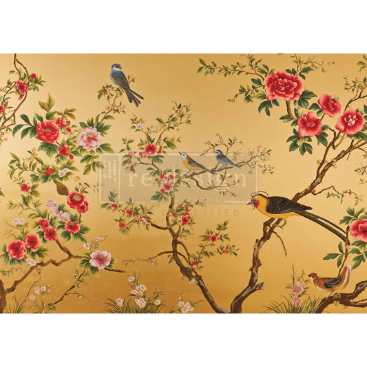Re-Design With Prima® A3 Decoupage Fiber - Radiant Flight